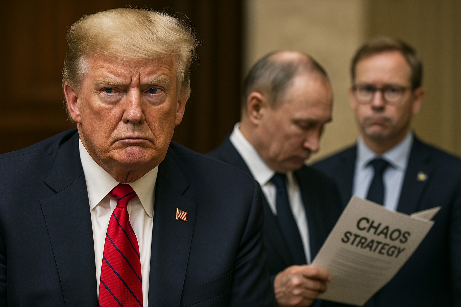 Trump stirrar mot Putin